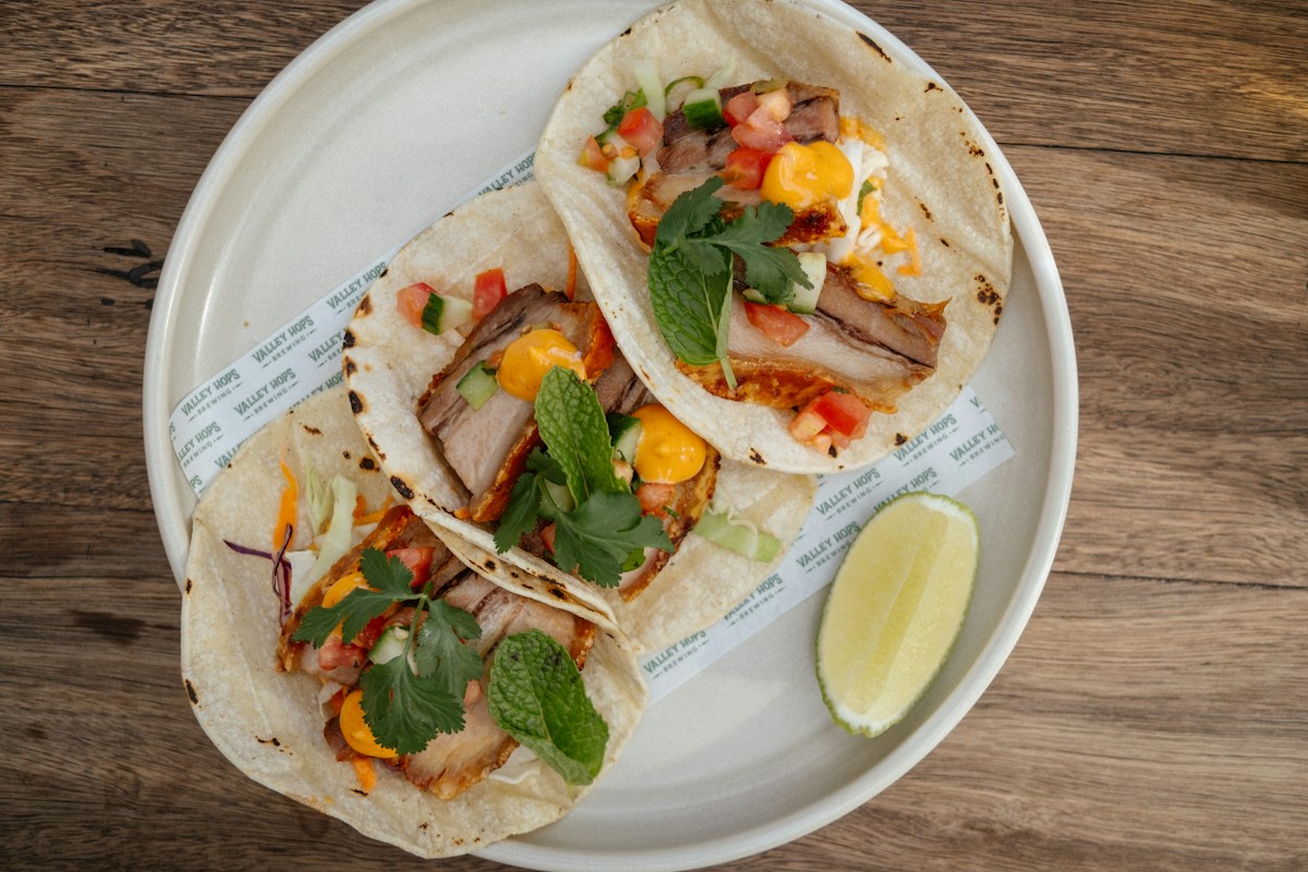 Mince beef tacos