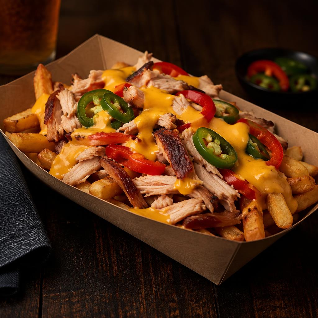 Turkey loaded fries