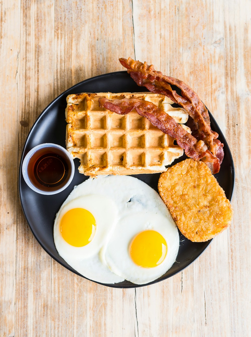 Belgian Waffle Breakfast