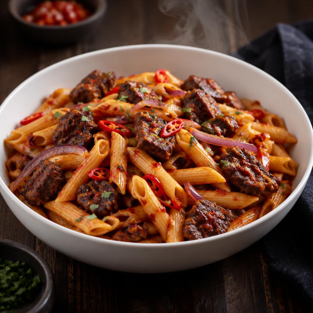 Asun fire pasta