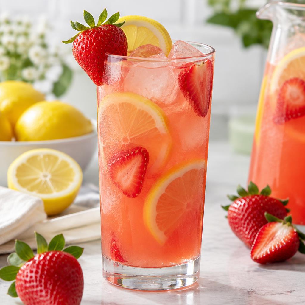 Strawberry lemonade