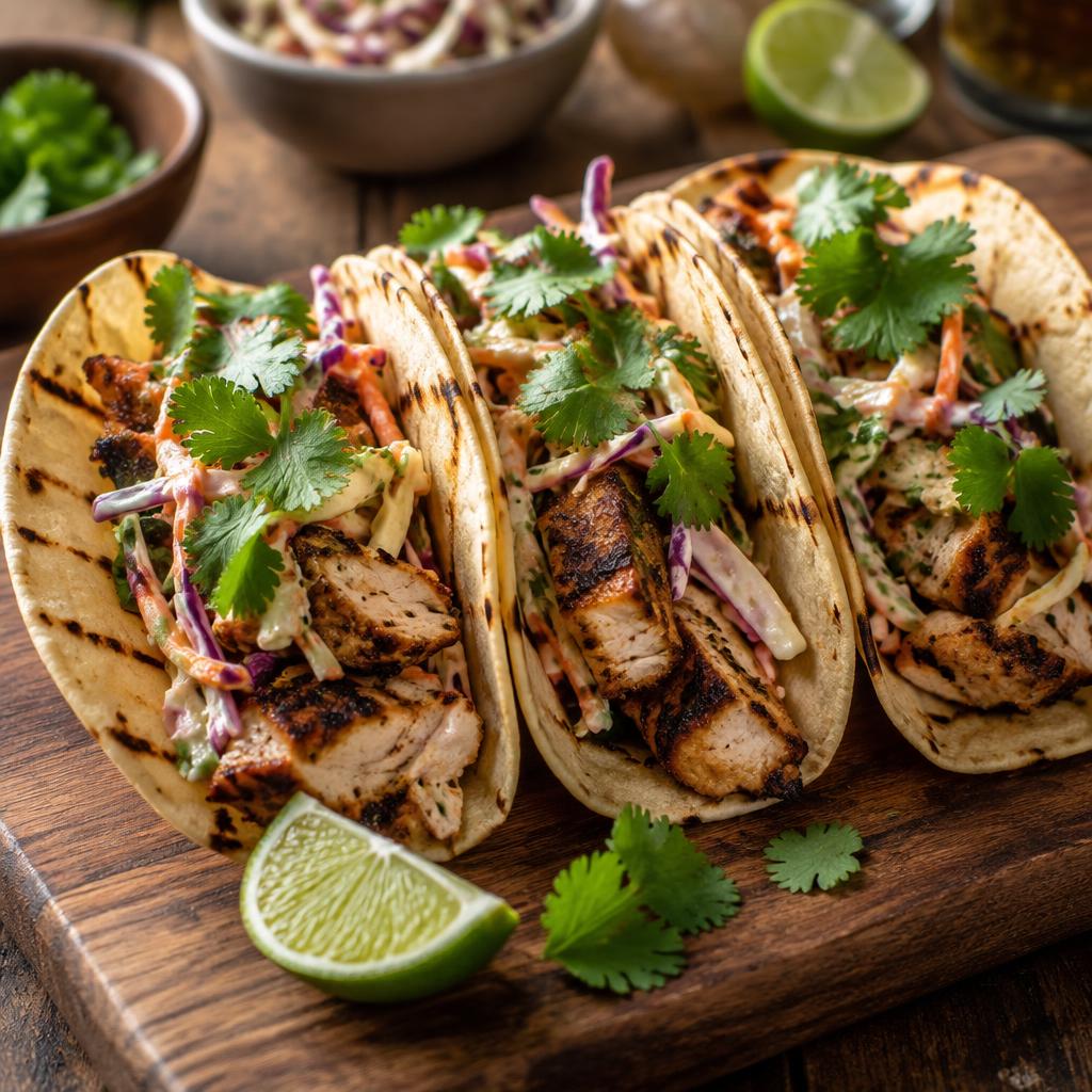 Chicken tacos
